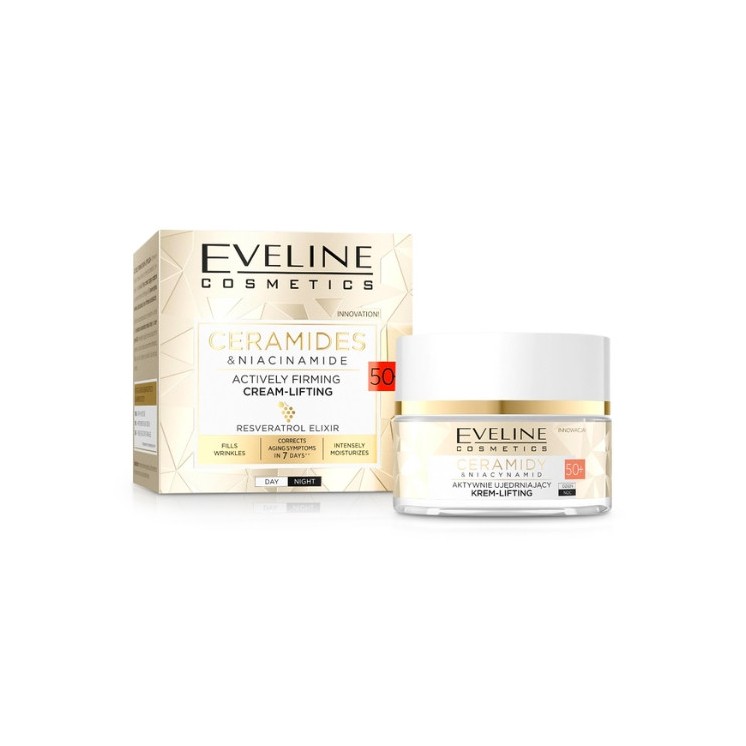 Eveline Ceramides Actively Firming Face Lifting Cream 50+ 50 ml