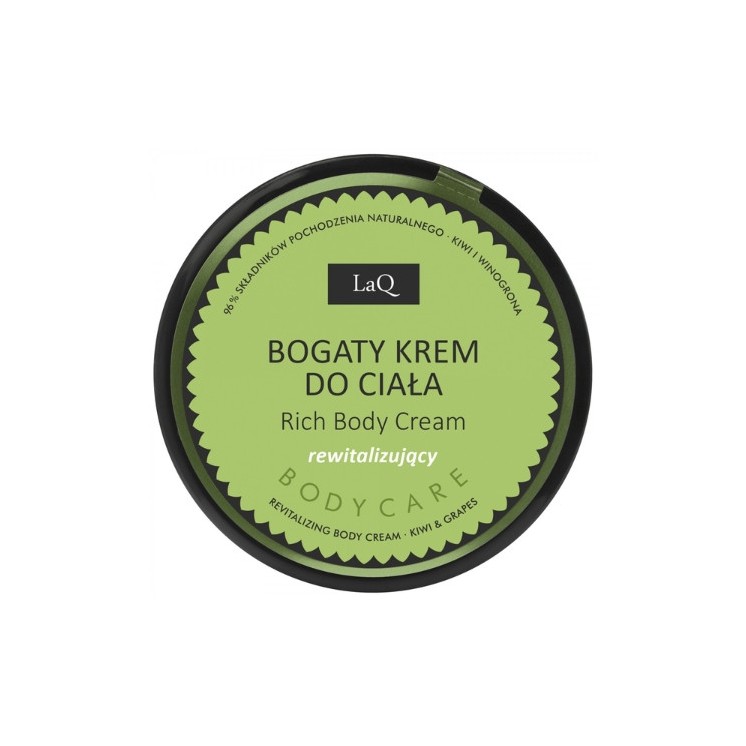 LaQ Króliczka rich body cream Kiwi and grapes 200 ml