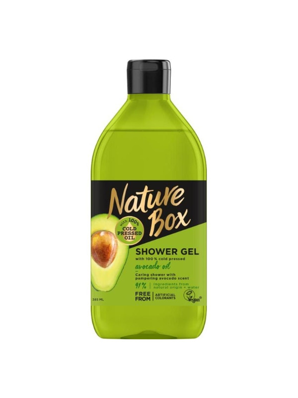 Nature Box Żel pod prysznic z olejkiem z awokado 385 ml