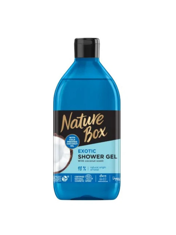 Nature Box Żel pod prysznic z olejkiem kokosowym 385 ml