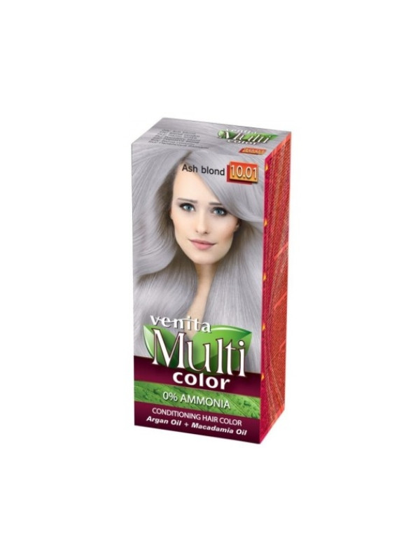 Venita Multi Color Farba do włosów /10.01/ Popielaty Blond 50 ml