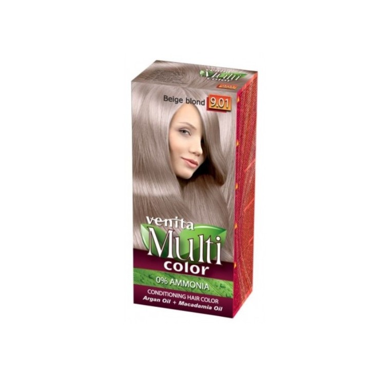 Venita Multi Color Hair dye /9.01/ Beige Blond 50 ml