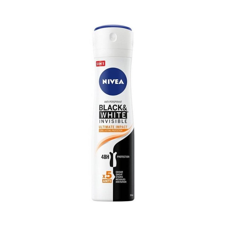 Дезодорант-спрей Nivea Black & White Ultimate Impact 150 мл