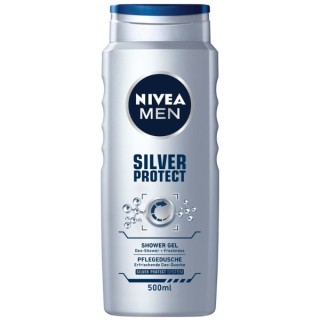 Гель для душу NIVEA MEN Silver Protect 500 мл