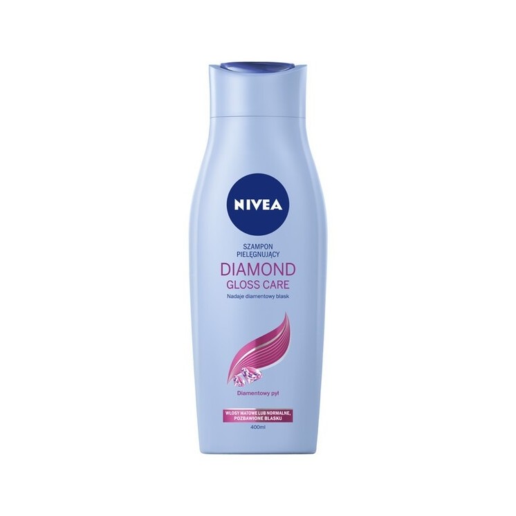 Шампунь для волосся Nivea Diamond Gloss Care 400 мл