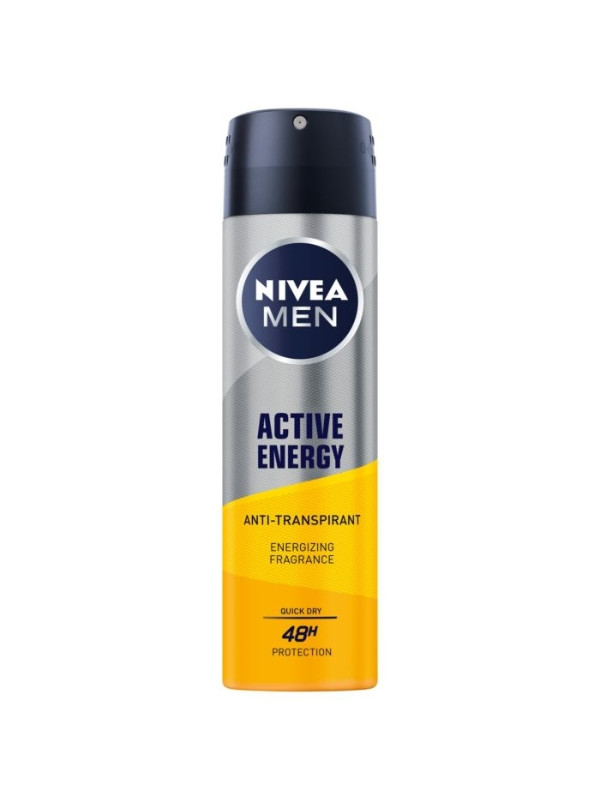 Nivea Men Dezodorant w spray'u Active Energy 150 ml