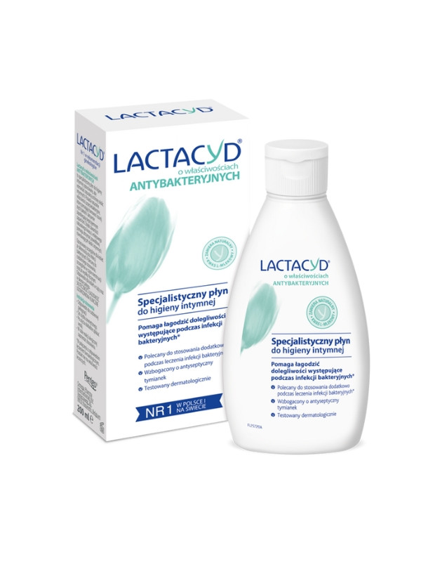 Lactacyd antybakteryjny Płyn do higieny intymnej 200 ml