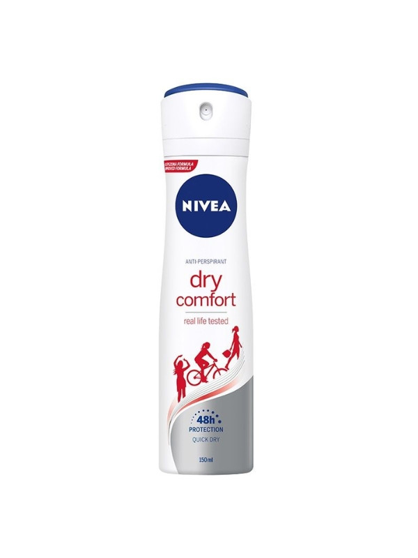 Nivea Dezodorant w spray'u Dry Comfort 150 ml