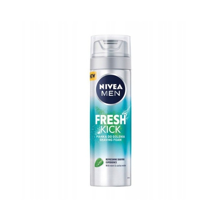 Nivea Men Fresh Kick shaving foam 200 ml