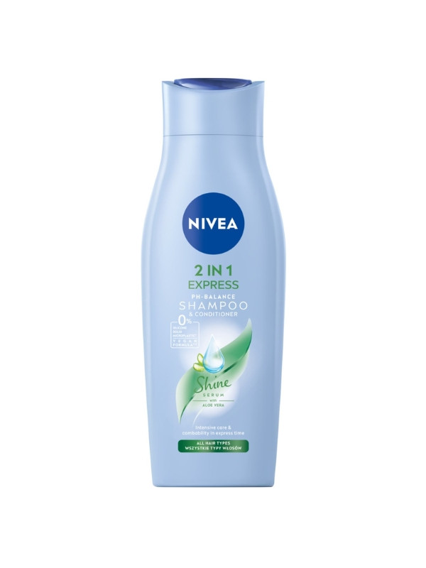 Nivea 2in1 Express  Szampon do włosów z odżywką 400 ml