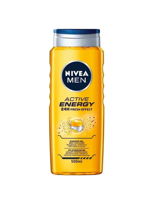 NIVEA Men Żel pod prysznic Active Energy 500 ml