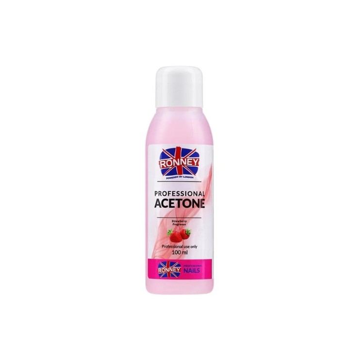 Ronney Professional Nail Aceton Strawberry 100 мл