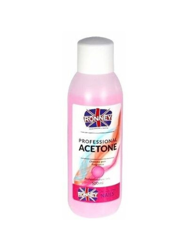 Ronney Professional Aceton do paznokci Guma Balonowa 500 ml