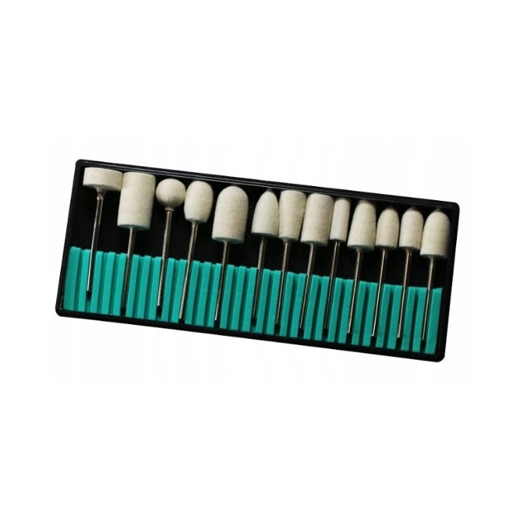 Ronney Professional Набір 13 фрез для полірування 1 шт