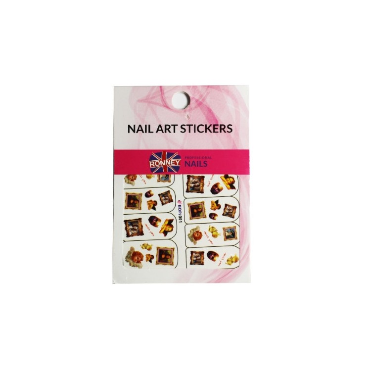 Ronney Professional Water stickers for nails /168/