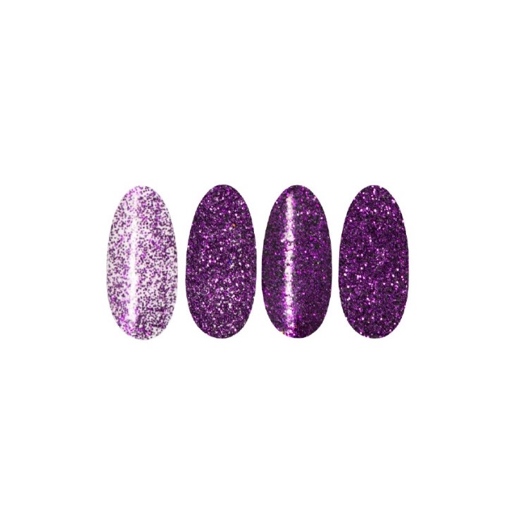 Ronney Glitter nail powder /40/ Purple