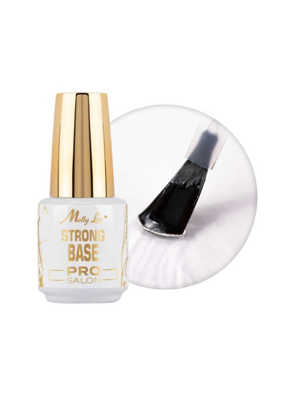 MollyLac Pro Salon Strong Base Baza hybrydowa 15 ml