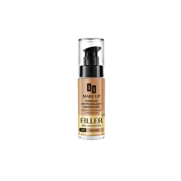 AA Make Up Filler Facial foundation filling wrinkles /109/ Caramel 30 ml