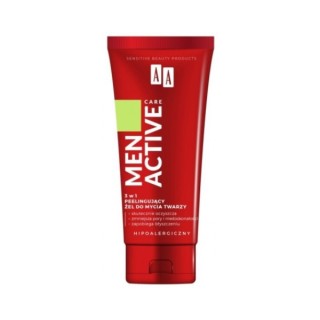 Гель-пілінг для обличчя AA Men Active Care 3в1 150 мл