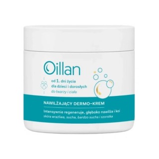 Oillan 3in1 moisturizing Dermo - крем для обличчя та тіла з першого дня життя для дітей та дорослих 200 мл
