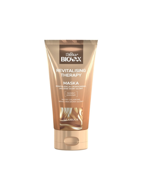 BIOVAX Revitalising Therapy Maska do włosów Glamour 150 ml