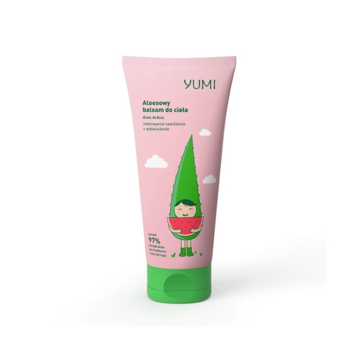 Yumi aloe body lotion intensely moisturizing Watermelon 300 ml