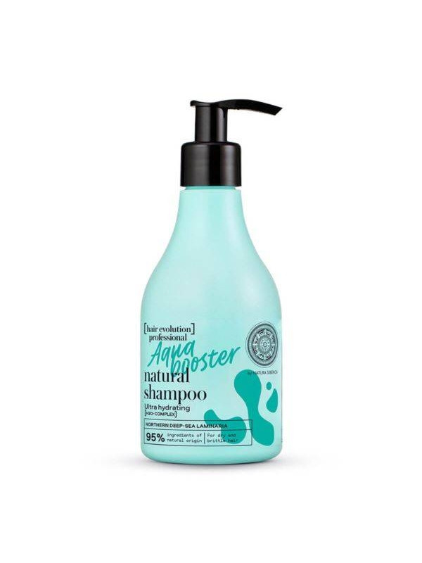 Natura Siberica Aqua Booster naturalny Szampon do włosów suchych i łamliwych 245 ml