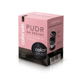 Colorwin Retouch Grey Ретушуюча пудра з дзеркалом і аплікатором /Чорна/ 3,2 г