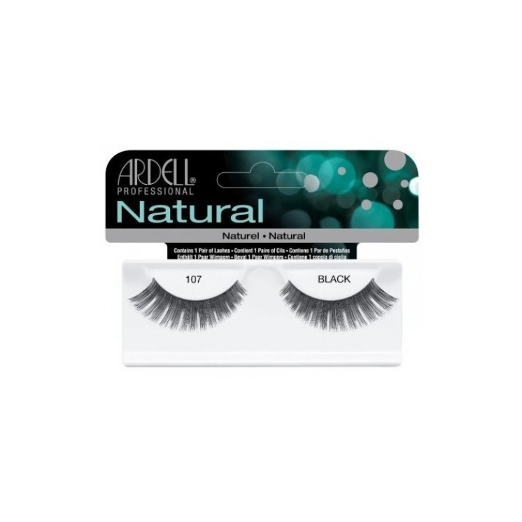 Вії Ardell Natural Strip Lashes /107/ Black 1 пара