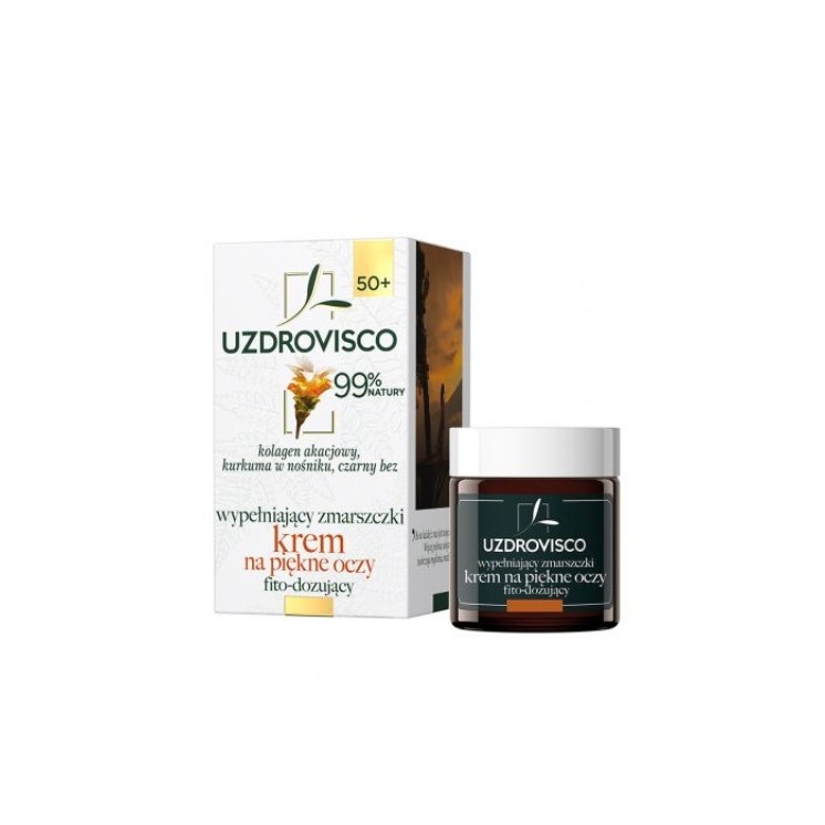 Uzdrovisco Eye cream filling wrinkles Turmeric 25 ml