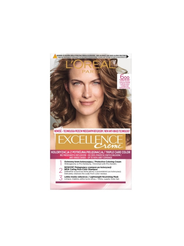 L'oreal Excellence Creme Farba do włosów /6oo/ Natruralny Ciemny Blond