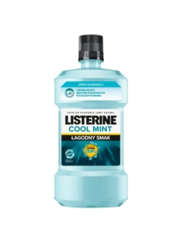 Listerine Płyn do płukania jamy ustnej Cool Mint Łagodny Smak 500 ml