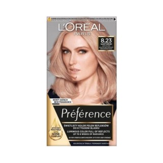 Фарба для волосся L'oreal Preference /8.23/ Світло Blond Опалесцентно-золотистий Medium Rose Gold