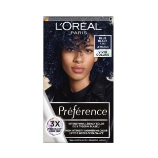 L'oreal Preference Vivid Colors Hair dye /1.102/ Blue Black