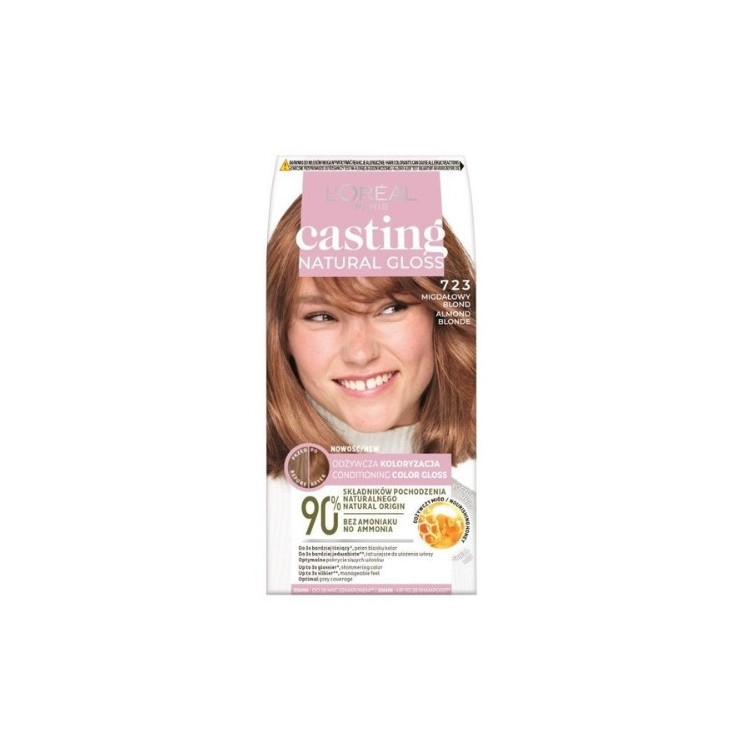 L'oreal Casting Natural Gloss Hair dye /723/ Almond Blond