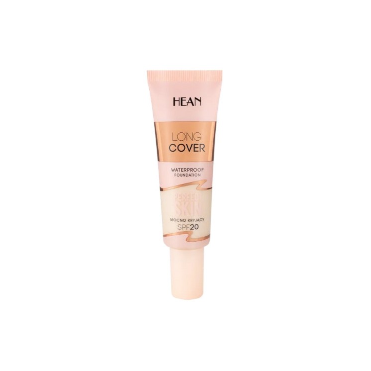 Hean Long Cover waterproof Covering face foundation SPF20 /C1/ Ivory 25 ml