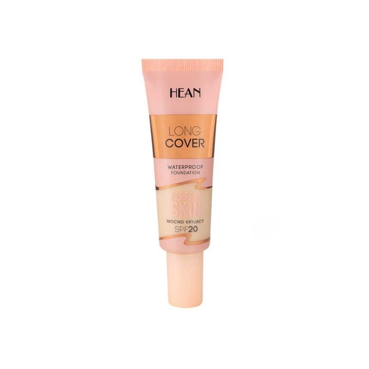 Тональна основа для обличчя Hean Long Cover waterproof Covering SPF20 /C2/ Natural 25 мл