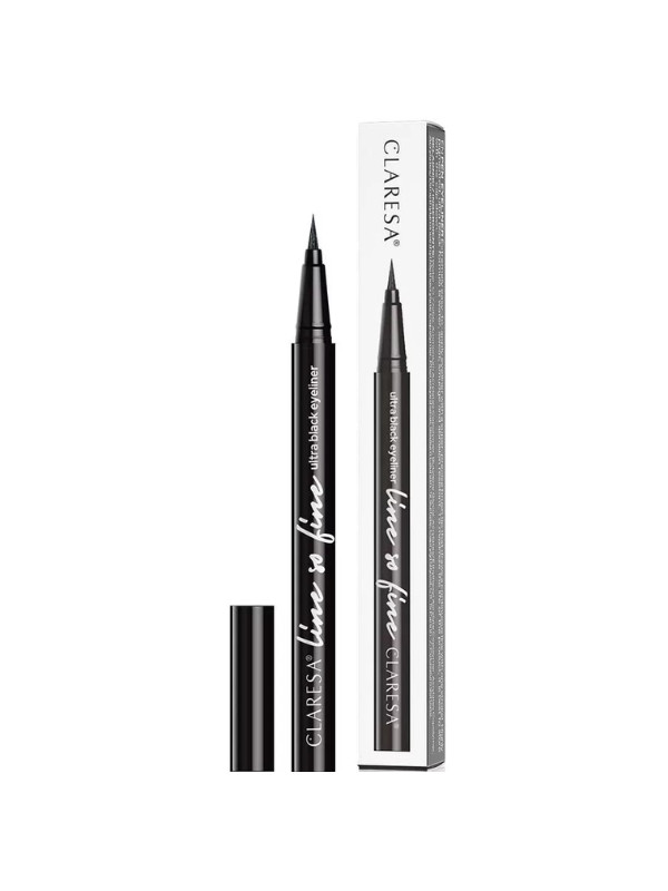 Claresa Line So Fine Eyeliner w pisaku Ultra Black 0,8 g