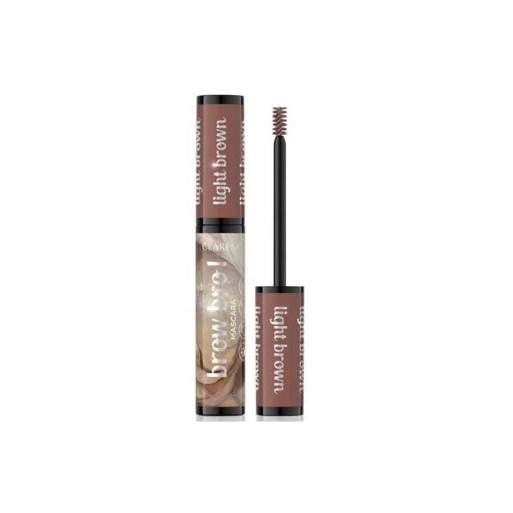 Claresa Brow Bro! Eyebrow mascara /01/ Light Brown 8 ml