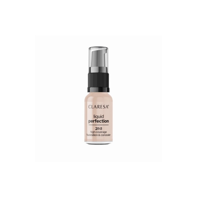 Claresa Liquid Perfection 2in1 Concealer - Foundation /103/ Cool Medium 18 г