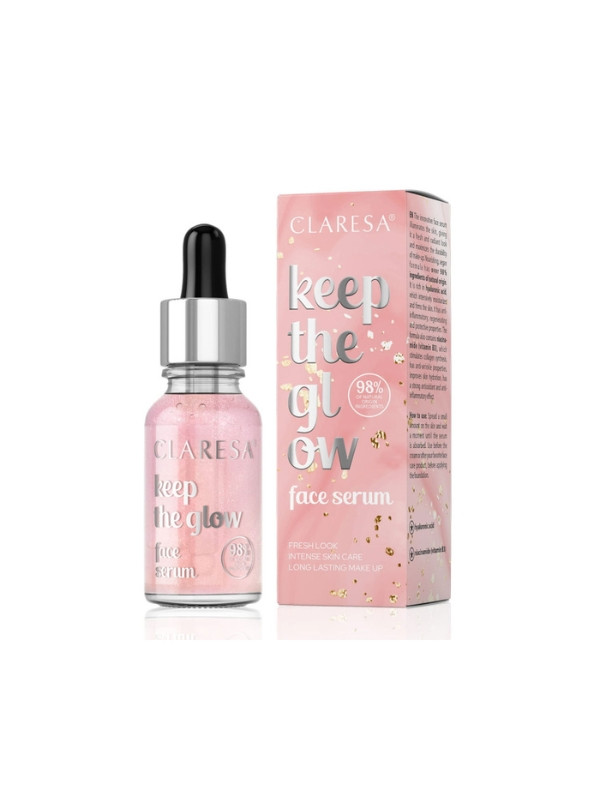 Claresa Keep The Glow rozświetlające Serum do twarzy 16 g