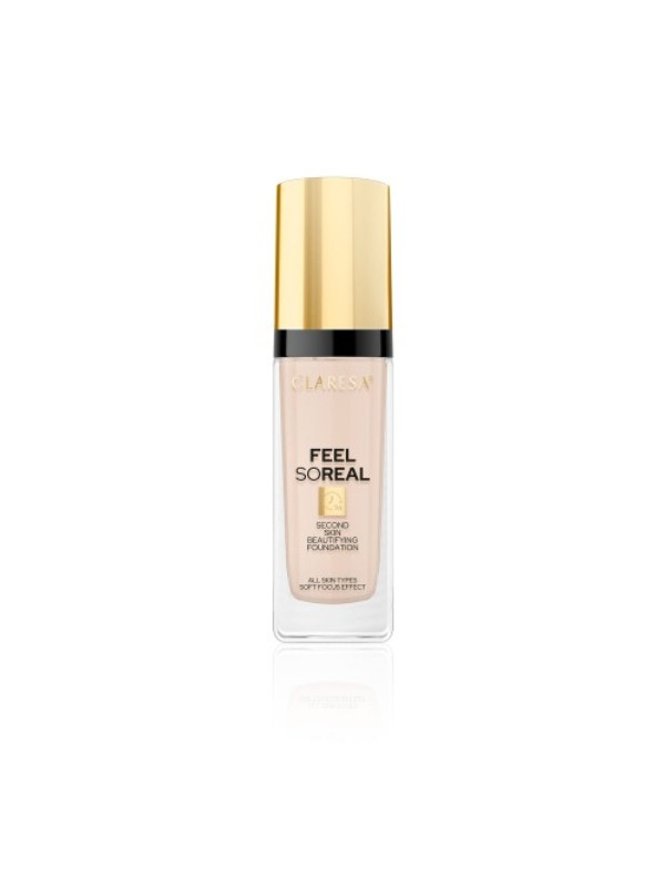 Claresa Feel So Real Podkład do twarzy /04/ Medium 30ml