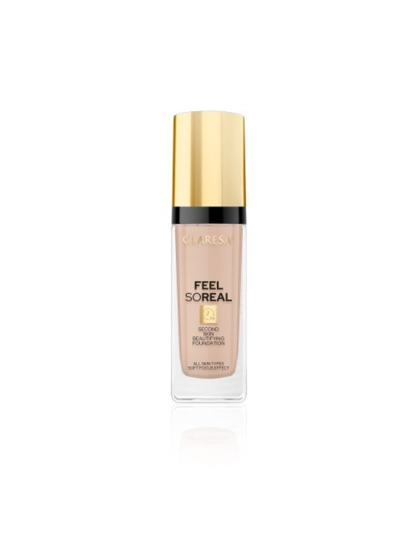 Claresa Feel So Real Podkład do twarzy /06/ Tan 30ml