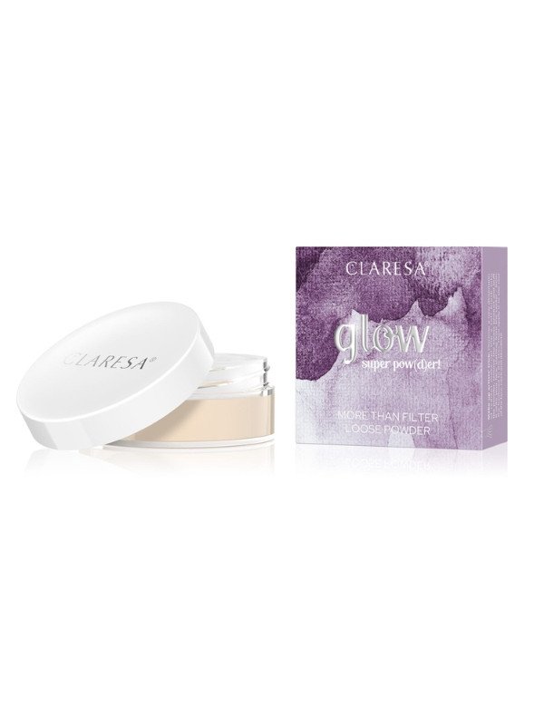 Claresa Super Pow(d)er! Puder sypki Glow 12  g