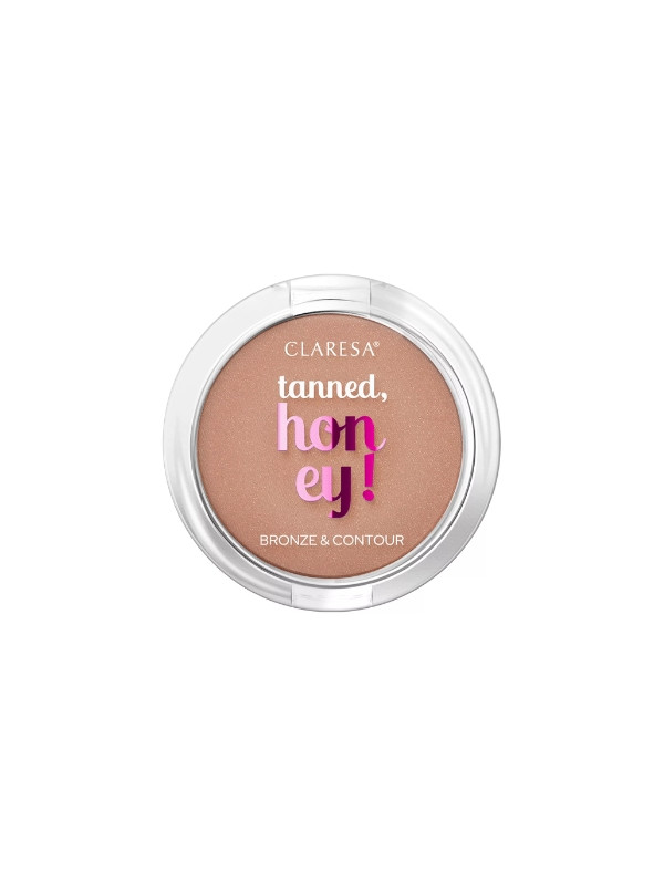 Claresa Tanned Honey! Bronzer do twarzy /13/ Shimmery 10 g