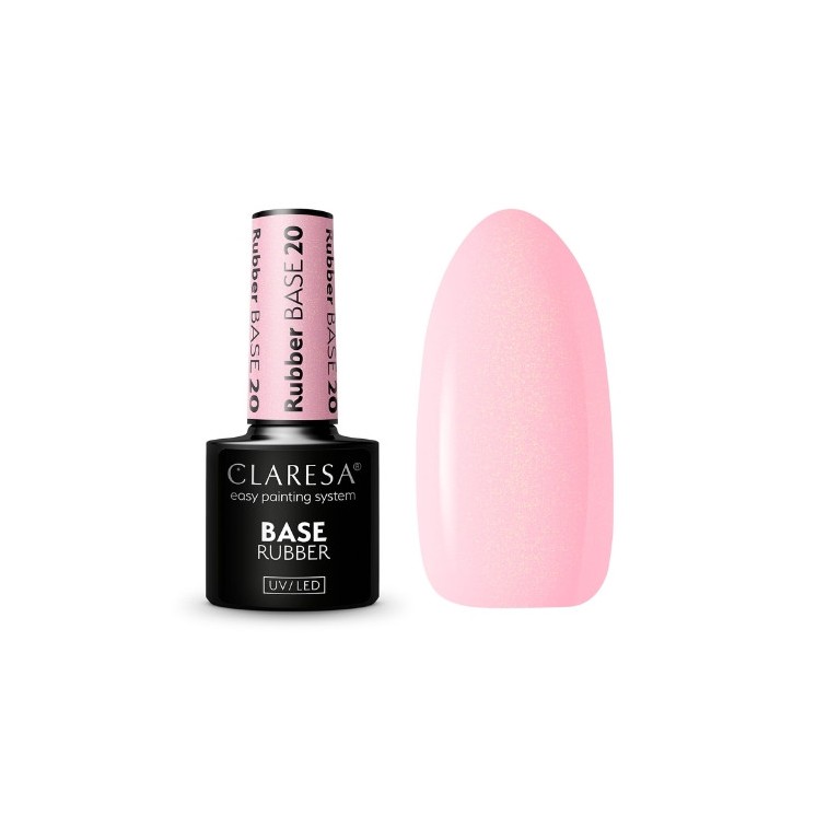 Claresa Rubber Base hybrid nail base /20/ 5 g