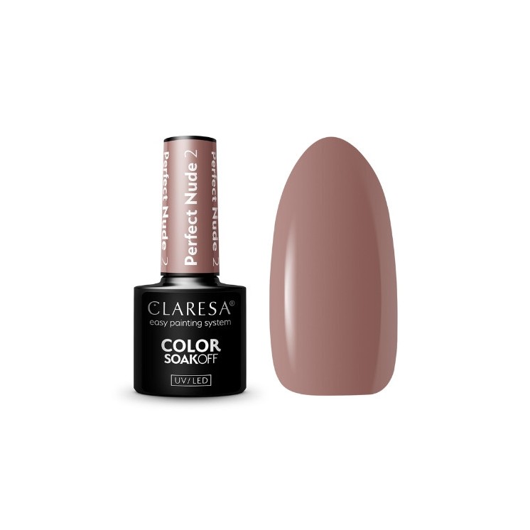 Claresa Perfect Nude Hybrid nail polish /2/ 5 g
