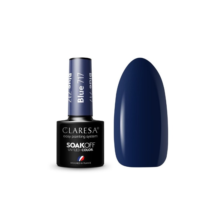 Claresa Blue Hybrid nail polish /717/ 5 g