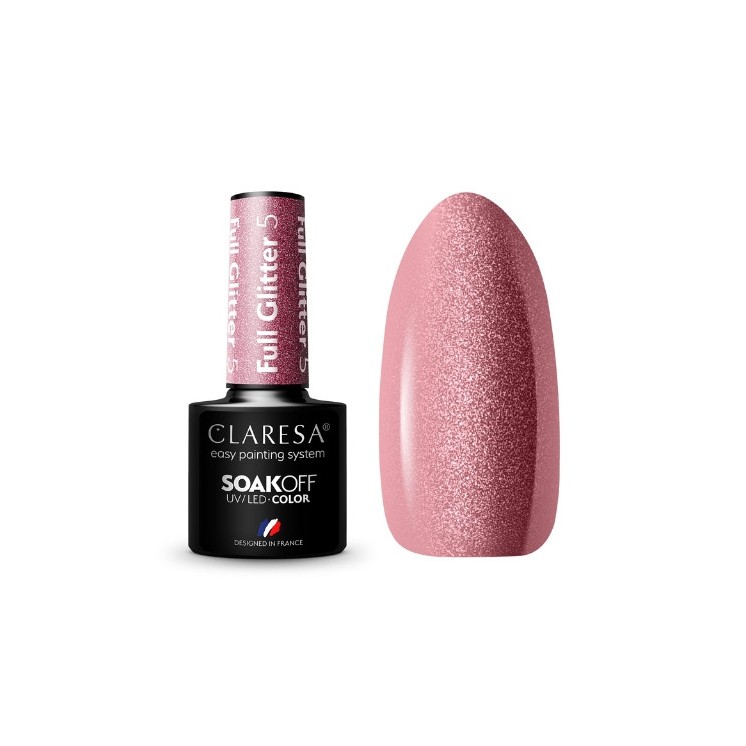Claresa Full Glitter Hybrid nail polish / 5 / 5 g