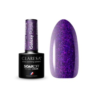 Лак для нігтів Claresa Galaxy Purple Hybrid 5 г